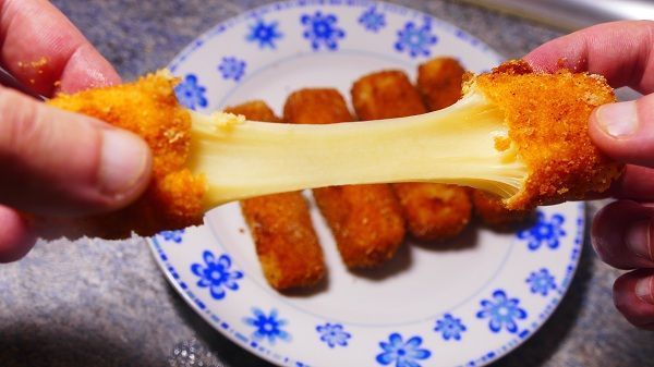 Los fingers, dedos o palitos de queso