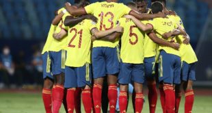 Formaciones de Colombia contra Uruguay en Montevideo