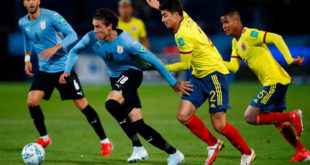 Partido Uruguay vs. Colombia, lo más visto el 7 de octubre de 2021