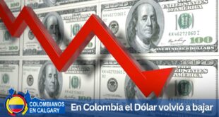 En Colombia el Dólar volvió a bajar