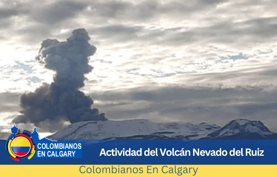 Actividad del Volcán Nevado del Ruiz